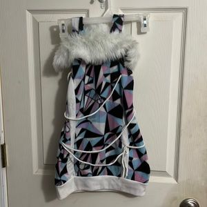 Monster High Halloween costume dress-up Abby Bominable girls M
